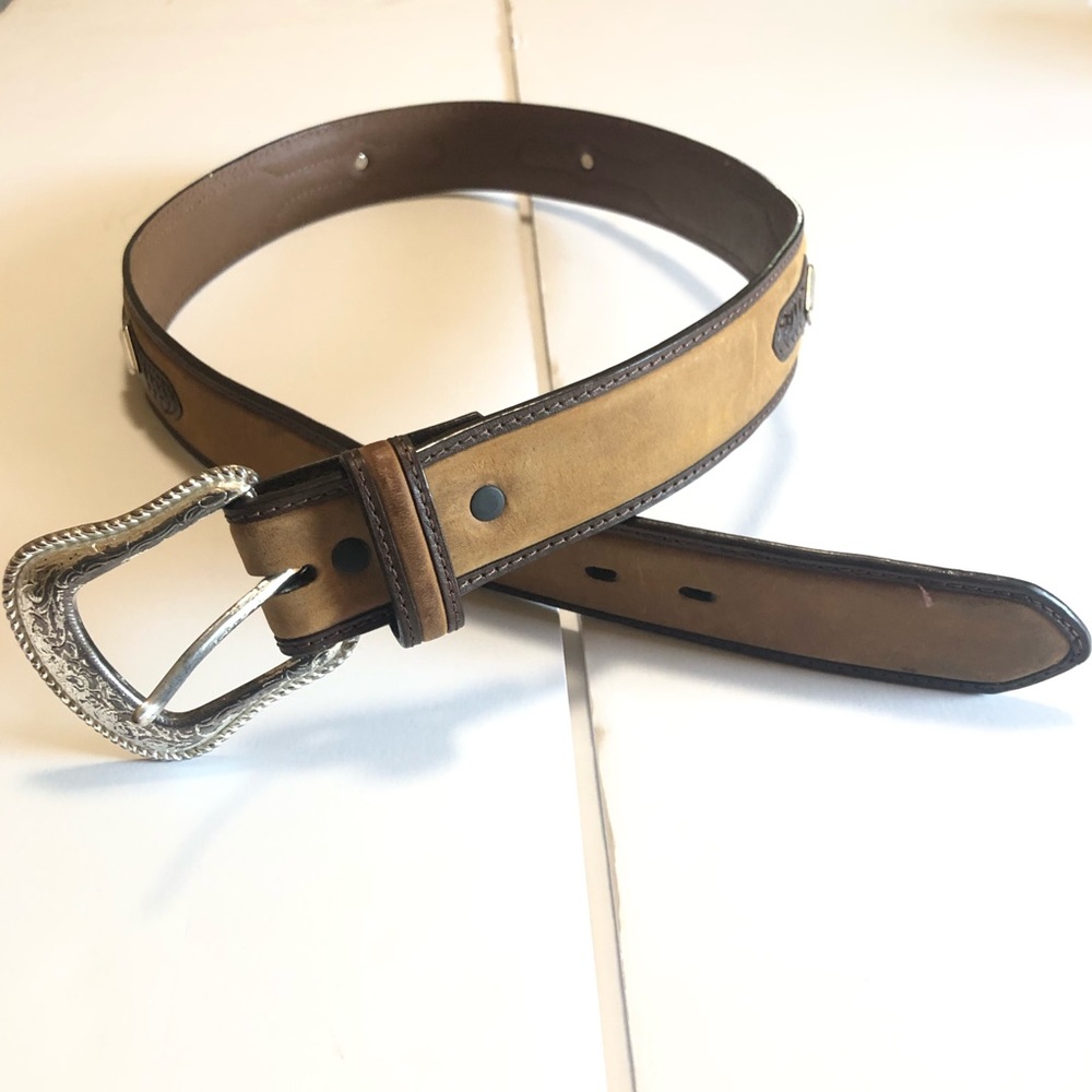 3D Western Belt Size Small Bohemian Embroidered